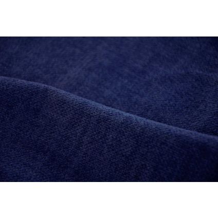JETÉ DE LIT AMARA NON FEU M1 AQUACLEAN BLEU NUIT