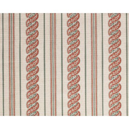 BAIN DE SOLEIL MENERBES STRIPE CAYENNE ECRU OUTDOOR