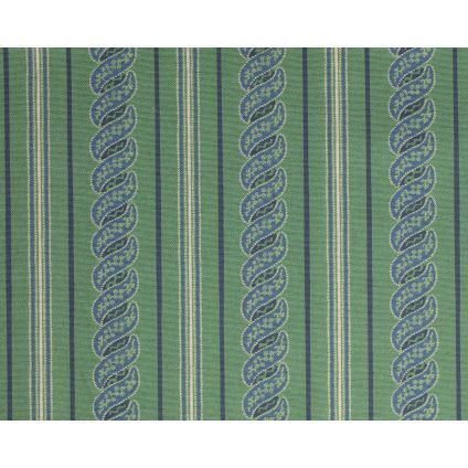 BAIN DE SOLEIL MENERBES STRIPE THYME GREEN OUTDOOR