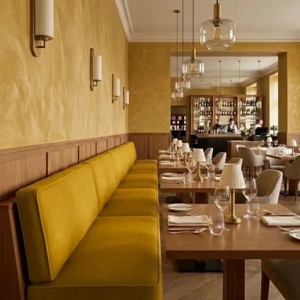 BANQUETTE VELLUTO II ALCHEMILLA