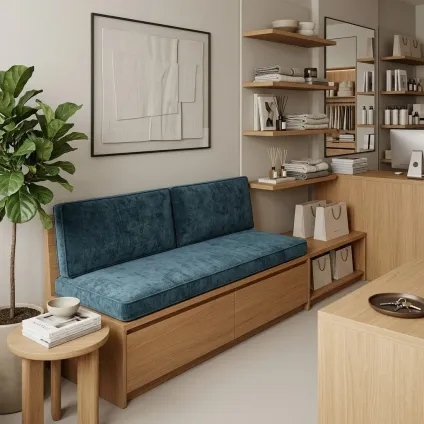 Banquette Lounge cool clean
