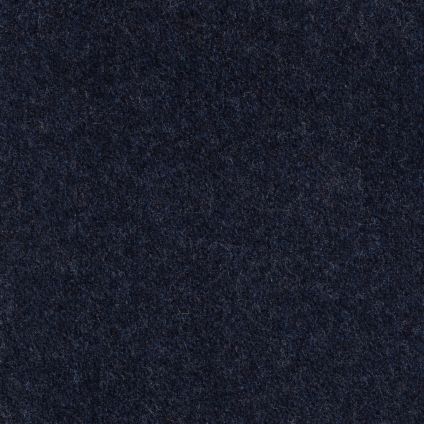 CACHE-SOMMIER LAINE RECYCLEE NAVY - NON FEU