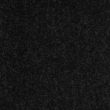 CACHE-SOMMIER LAINE RECYCLEE NOIR - NON FEU