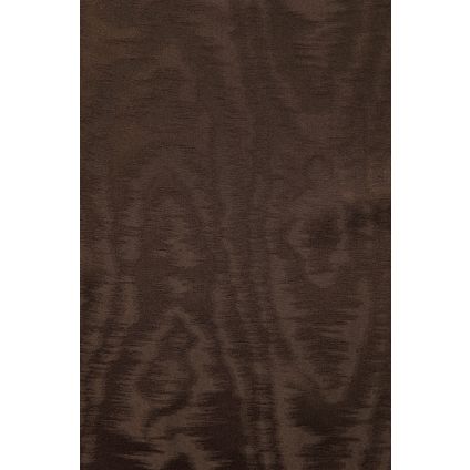 CACHE-SOMMIER TAFFETAS MOIRÉ MARRON