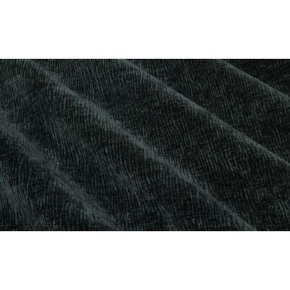 CACHE-SOMMIER VELOURS FROISSÉ DARK GREEN