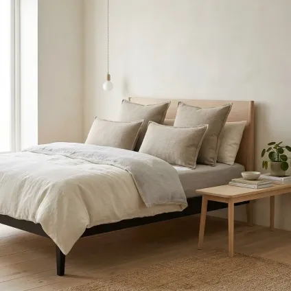 COUSSIN COTON TIS TIS BICOLORE NATUREL