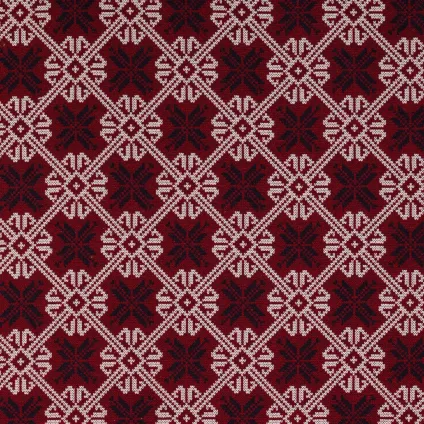 TISSU  FLOCONS D'ALPAGA JACQUARD DE LAINE