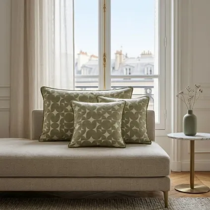 Coussin Imagination brodé