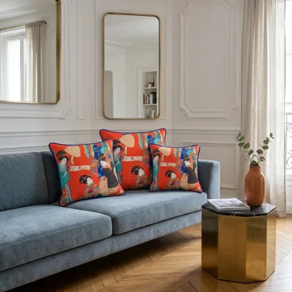 Coussin Kimono