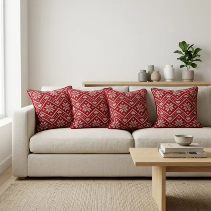 COUSSIN ROCHEBRUNE JACQUARD DE LAINE