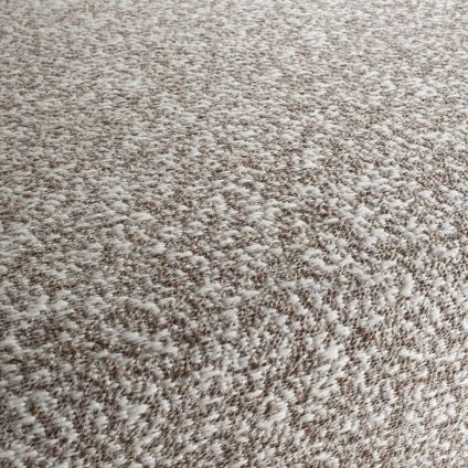 JETÉ DE LIT MOONTRACE ECRU BEIGE FONCE