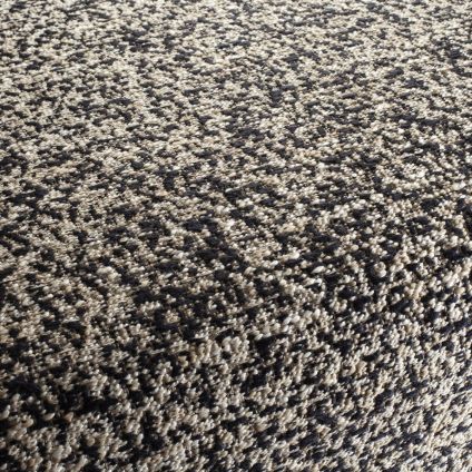 JETÉ DE LIT MOONTRACE NOIR BLANC BEIGE
