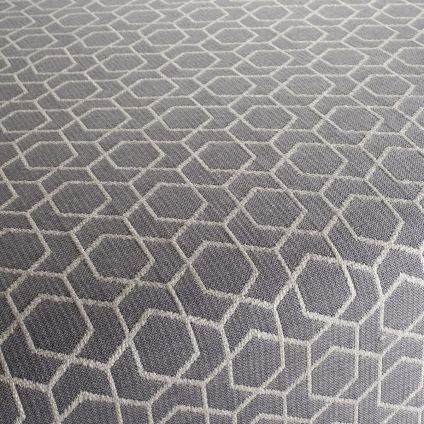 JETÉ DE LIT TOKYO GRIS SOURIS ECRU