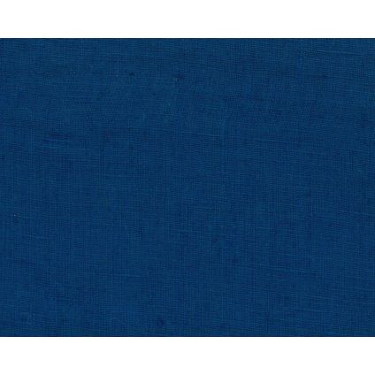 JETÉ DE LIT LIN LAVE BLEU PETROLE