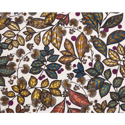 JETÉ DE LIT RAINBOW TREE GRAND FOND BEIGE