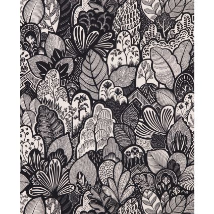 JETÉ DE LIT JOSEPHINE NOIR / CREME