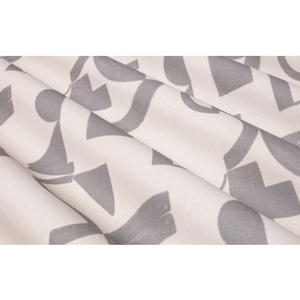 JETÉ DE LIT HEROS TAUPE FOND FICELLE