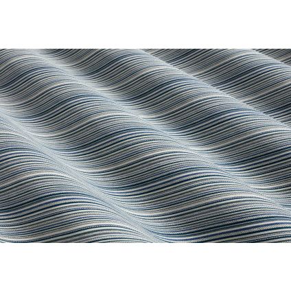 JETÉ DE LIT MIKADO BLEU OUTDOOR