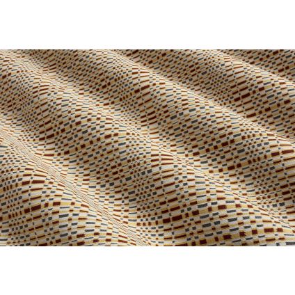 JETÉ DE LIT BERBERE BRIQUE OR GRIS FOND ECRU OUTDOOR