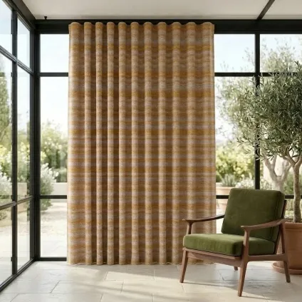 RIDEAU SAHARA BRIQUE OR ECRU OUTDOOR