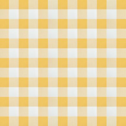RIDEAU CARREAU DEIA ECRU ET JAUNE