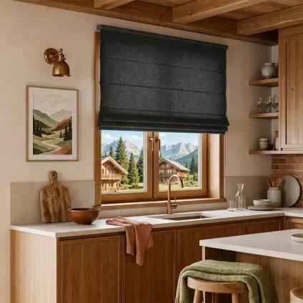 Store bateau Aspect flanelle rive gauche