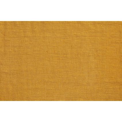 TETE DE LIT LIN LAVE OCRE