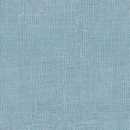 TETE DE LIT LIN LAVE BLEU GRIS