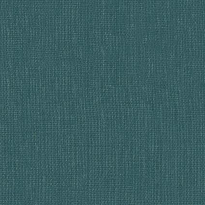 TETE DE LIT LIN LAVE BLEU PAON