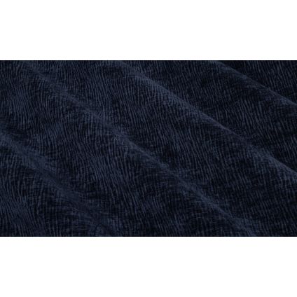 TETE DE LIT VELOURS FROISSÉ NAVY