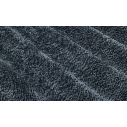 TETE DE LIT VELOURS FROISSÉ PRUSSIAN BLUE